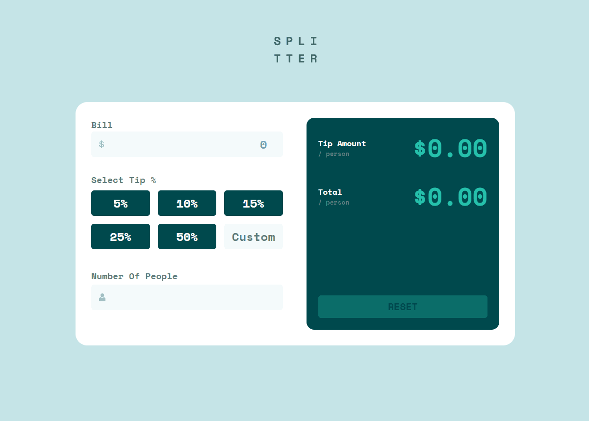 Tip calculator app