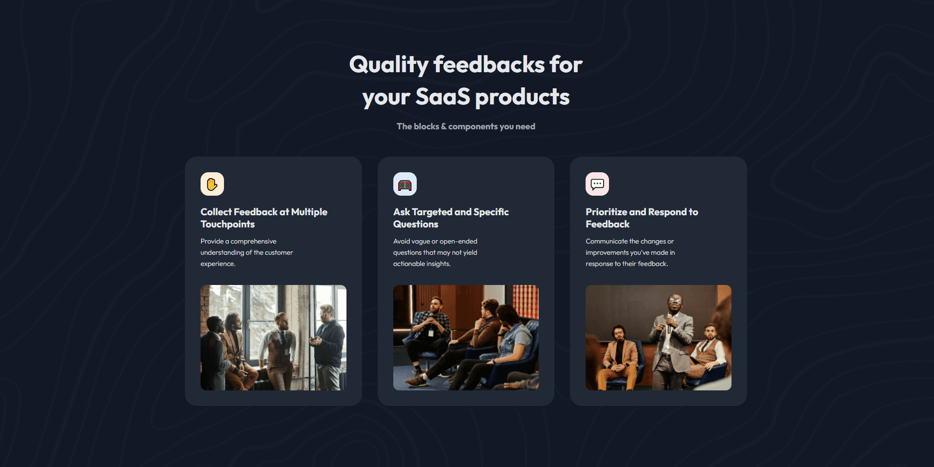 Simple Feature Section