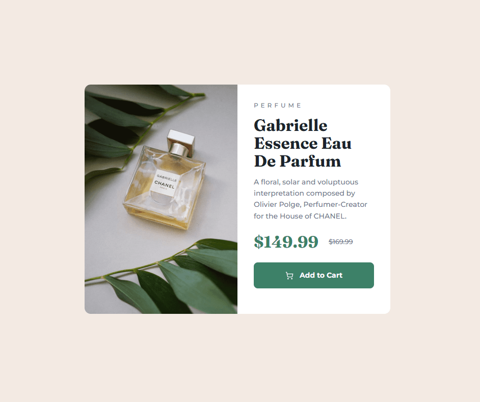 Product preview card